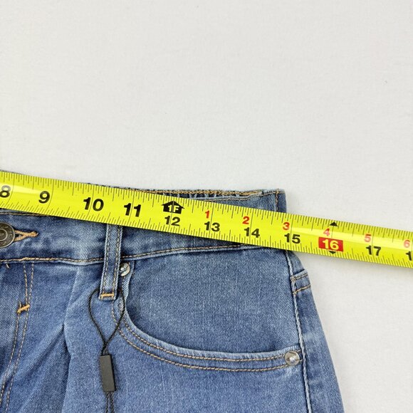 Vigoss Women's Wide-Leg Stretch Elastic Back Blue Denim Jeans Size 9/29 NWT - Picture 9 of 12